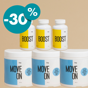 ioy. MOVE ON + ioy. BOOST (3 month package)